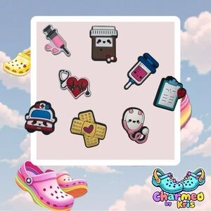 21. Medical Theme Shoe Charms